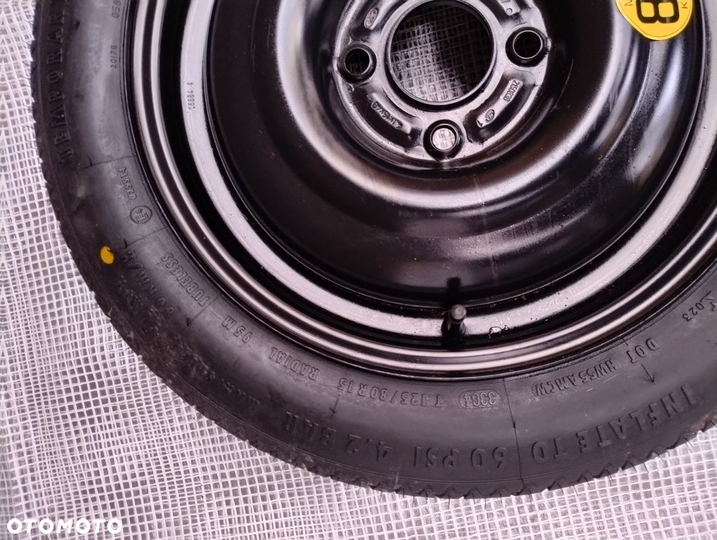 Ford b-max dojazd felga stalowa 15 cali wysyłka OLX 4x108 zapas koło - 3