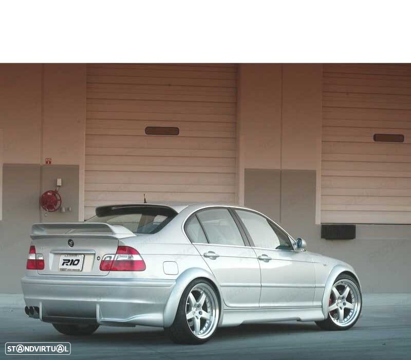 AILERON TWIN SPOILER BMW E46 98-05 LOOK M3 GT - 2