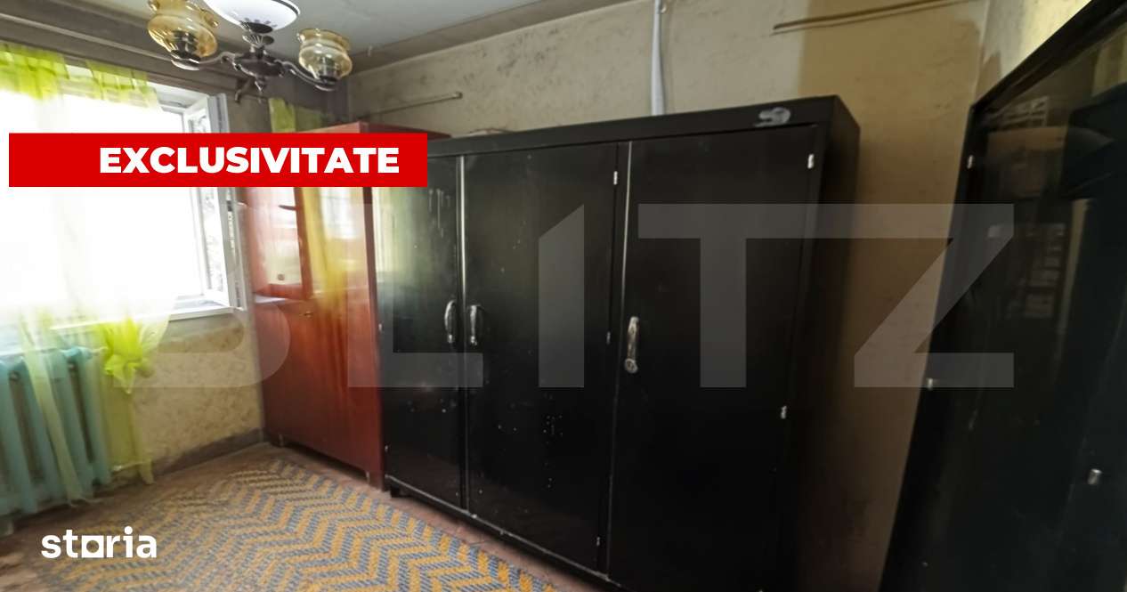 Apartament cu 2 camere, 36.50 mp, zona Cetate — fotografia 3