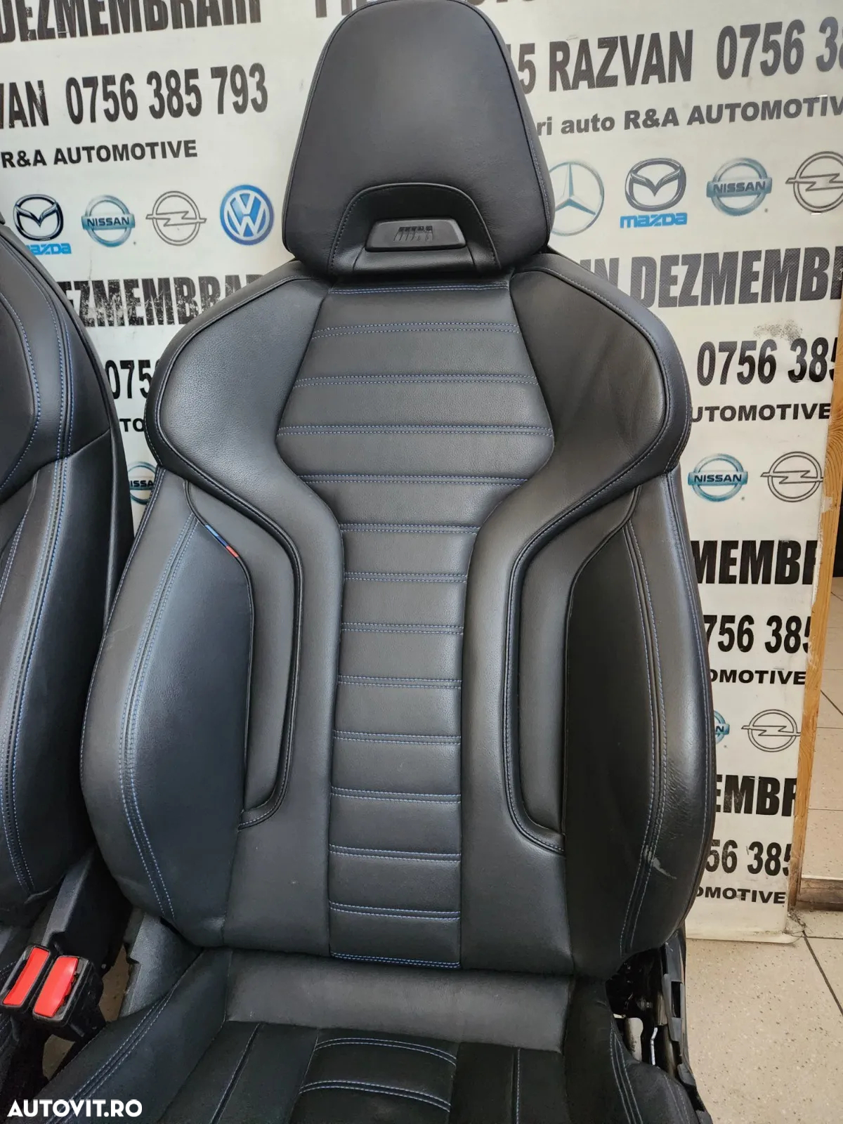 Interior Complet Bancheta Tapiterie Scaune M Pack Rabatabile Volan Stanga Bmw M2 G42 Originale Ca S - 6