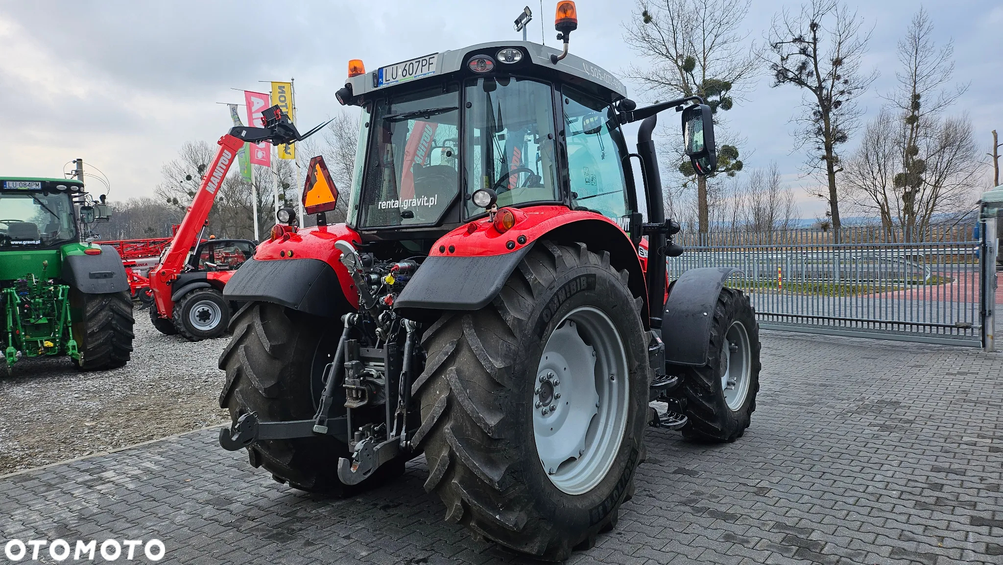 Massey Ferguson MF 5712 S, Dyna-6, pneumatyka, bogata wersja, I-szy właściciel - 11