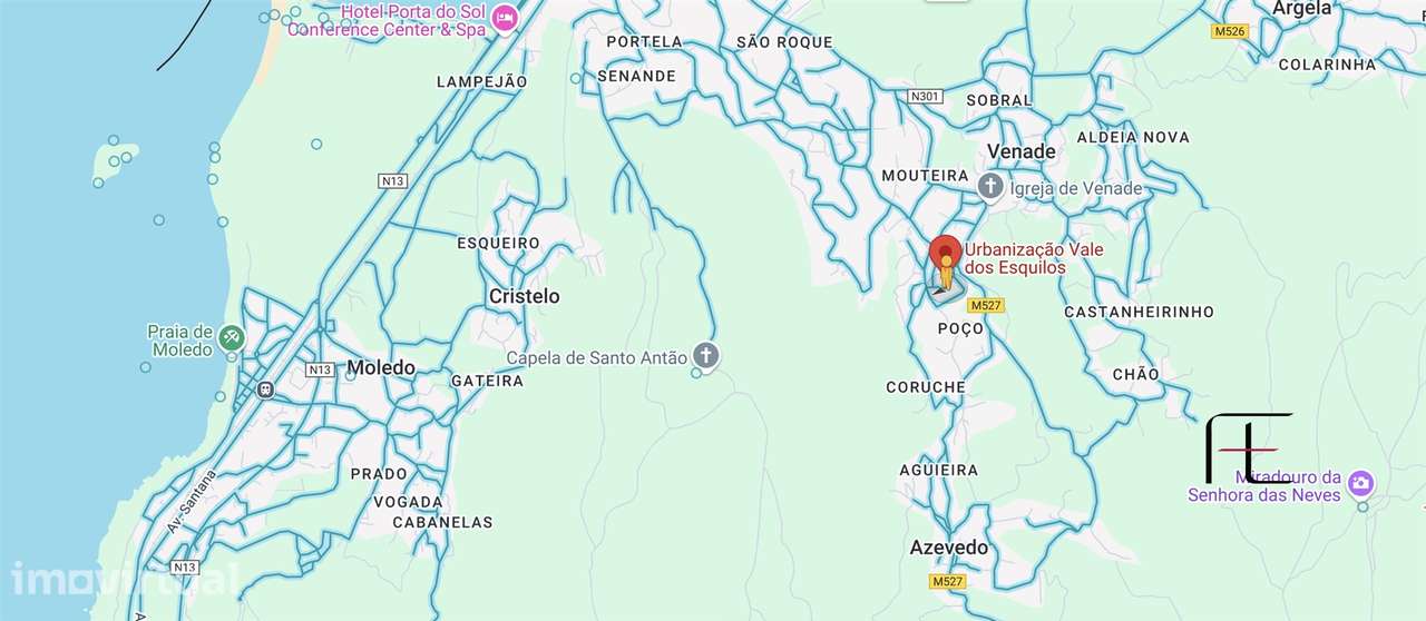 Lote de Terreno  Venda em Venade e Azevedo,Caminha - Grande imagem: 5/10