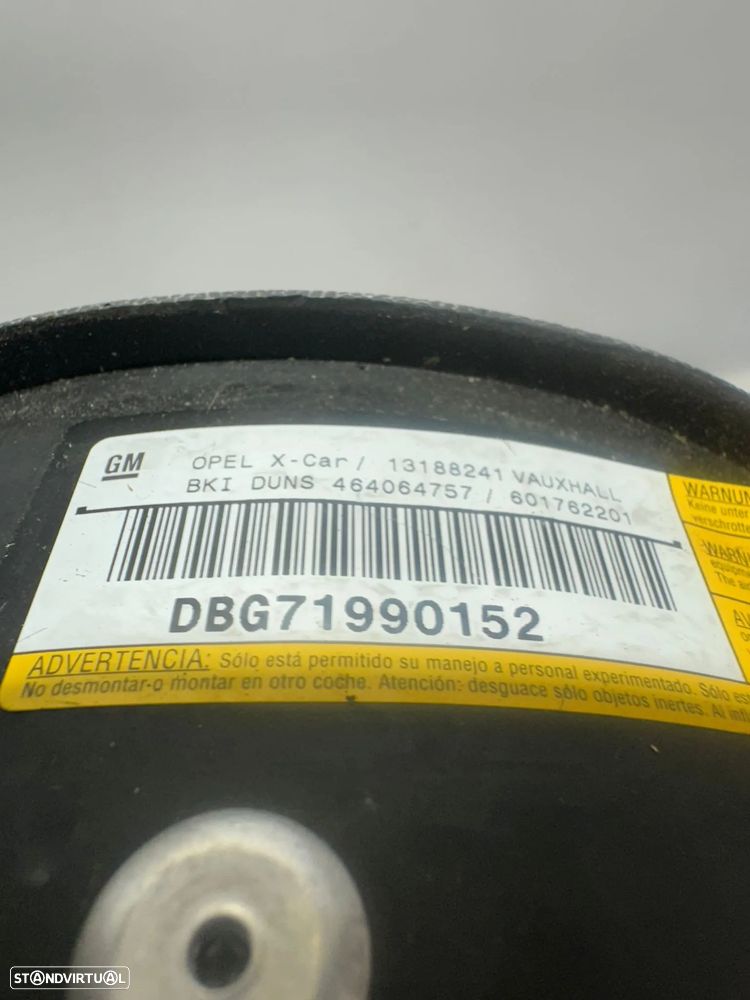 .Airbag Volante Guiador Original GM Opel 13188241 2000 - 2010 - 8