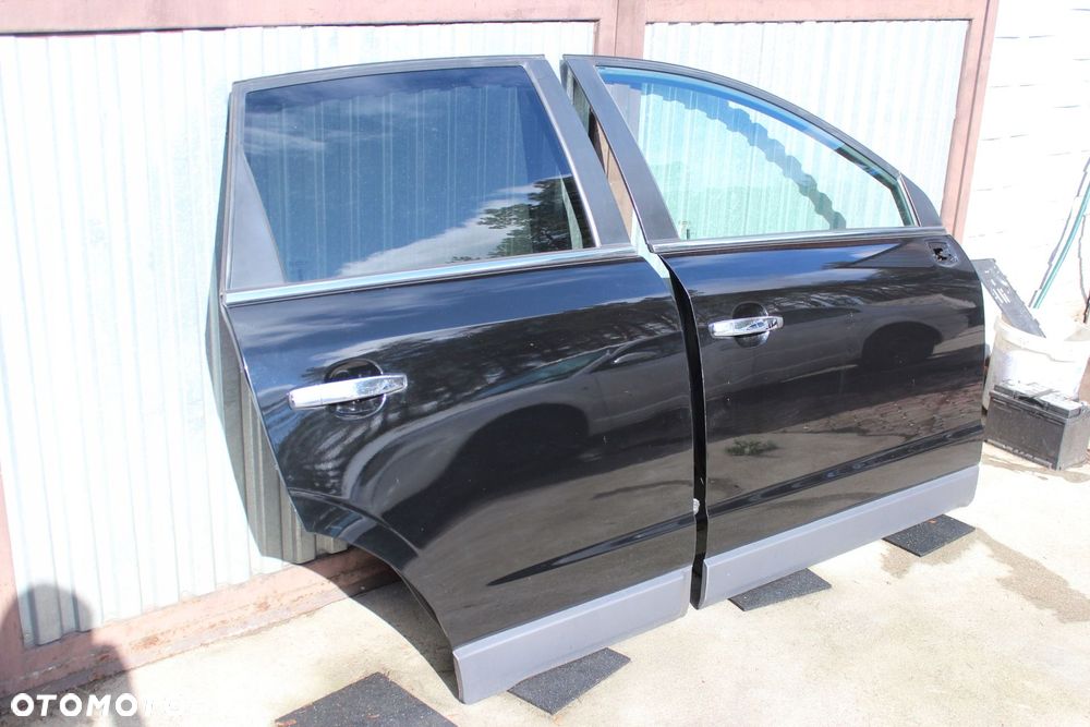 Drzwi Prawe Przednie Tylne Opel Antara Czarne - 4