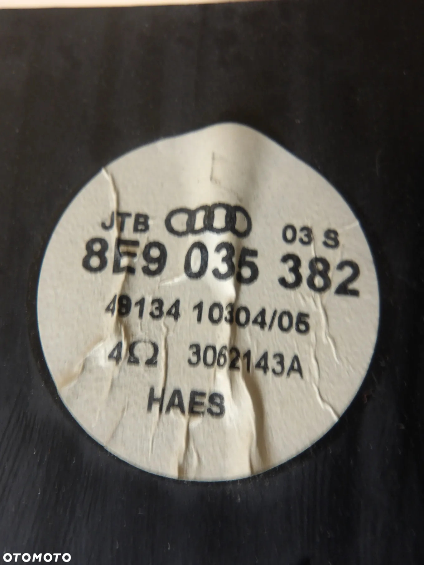 AUDI A4 B6 01-04 KOMBI GŁOŚNIK SUBWOOFER 8E9035382 - 4