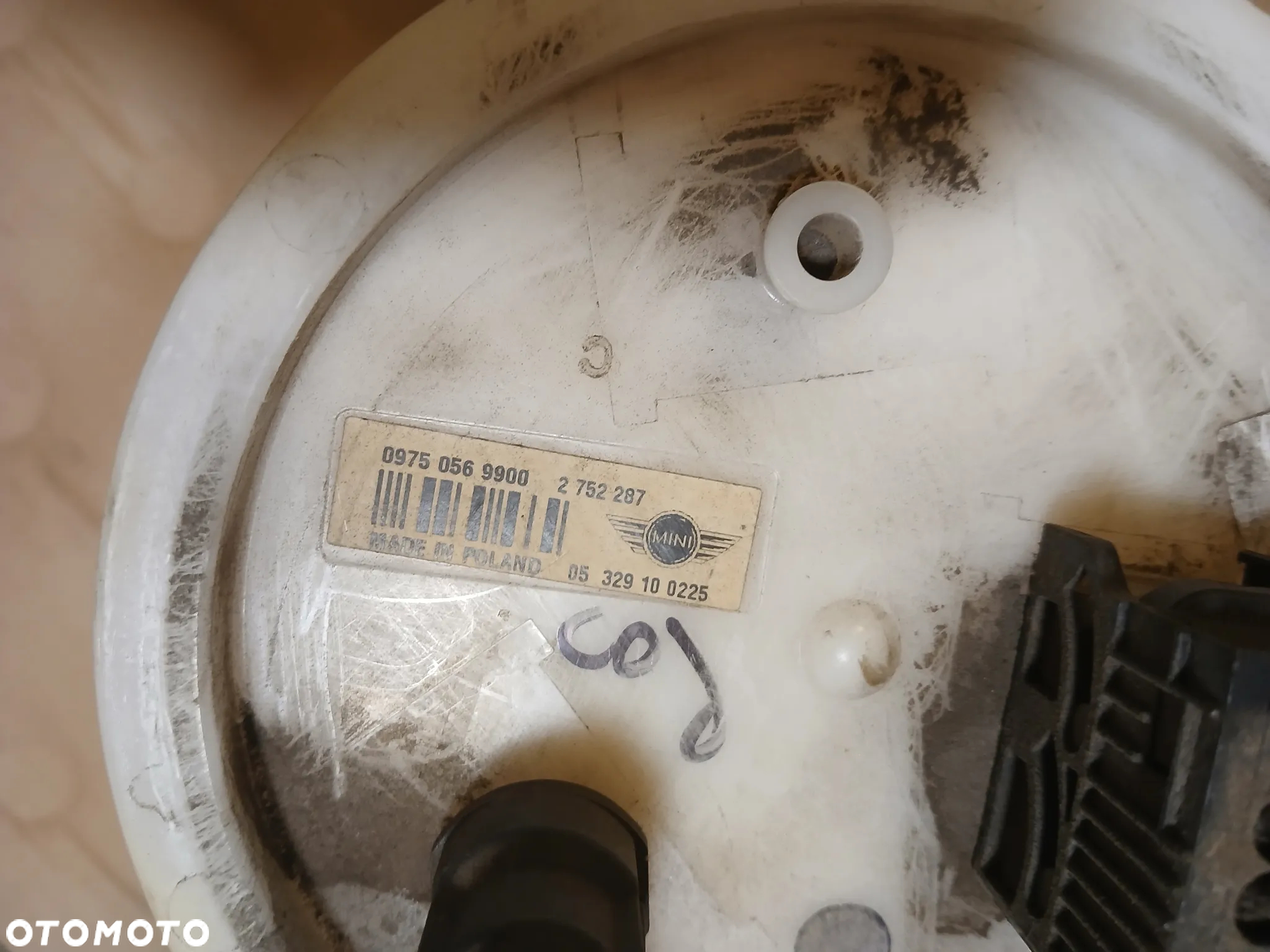 Pompa paliwa pływak MINI 1.6 B  09750569900 - 2