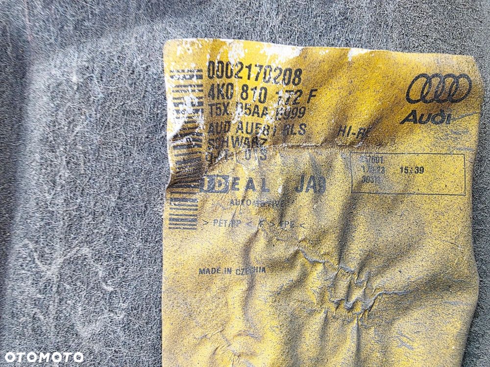 NADKOLE MATERIAOWE PRAWY TYŁ AUDI A6 C8 4K0810172F - 12