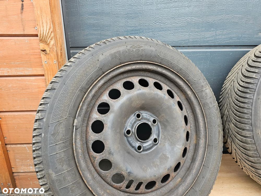 KOŁA FELGI STALOWE OPONY ZIMOWE 205/55 R16 OPEL ASTRA J K MOKKA 5x105 6,5J ET39 - 12