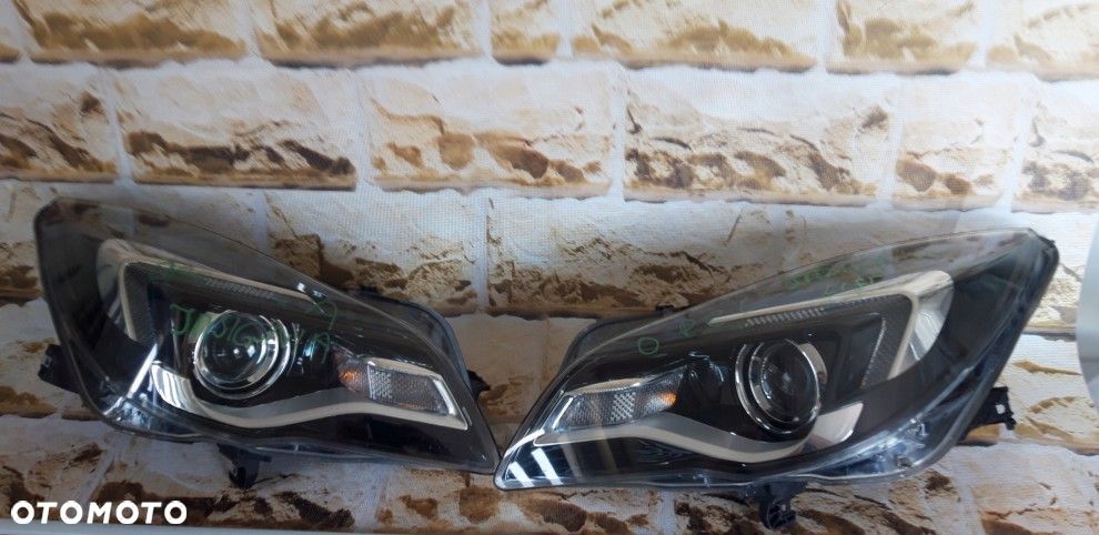 opel insignia A lift 15\' zwykła halogenowa +led na dzienne - 2