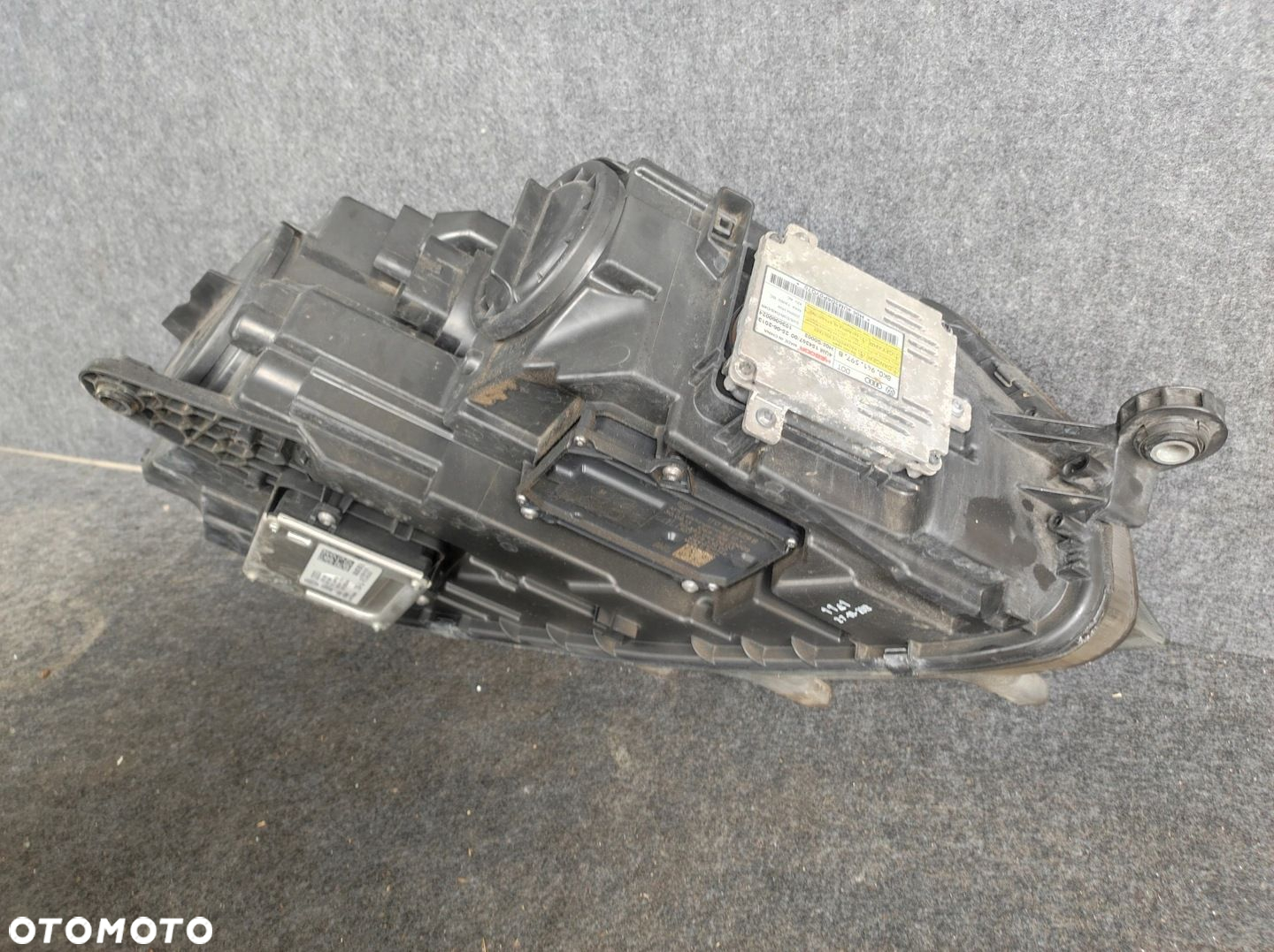 LAMPA REFLEKTOR LEWY PRZÓD BI XENON SKRETNY KOMPLETNA SKODA OCTAVIA III VRS - 6