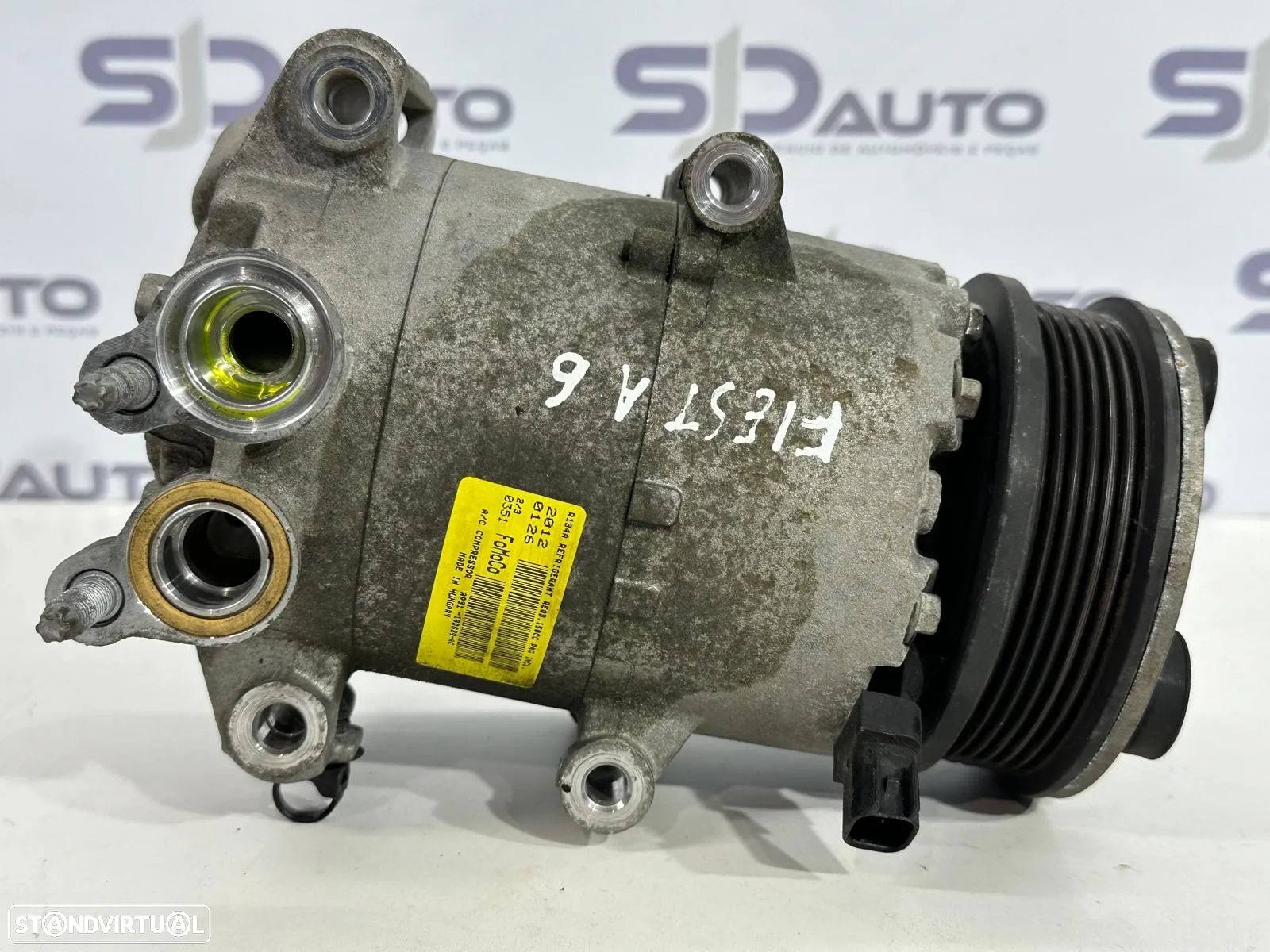 Compressor Ar Condicionado - Ford Fiesta VI 1.4 TDCI (2012) - 1