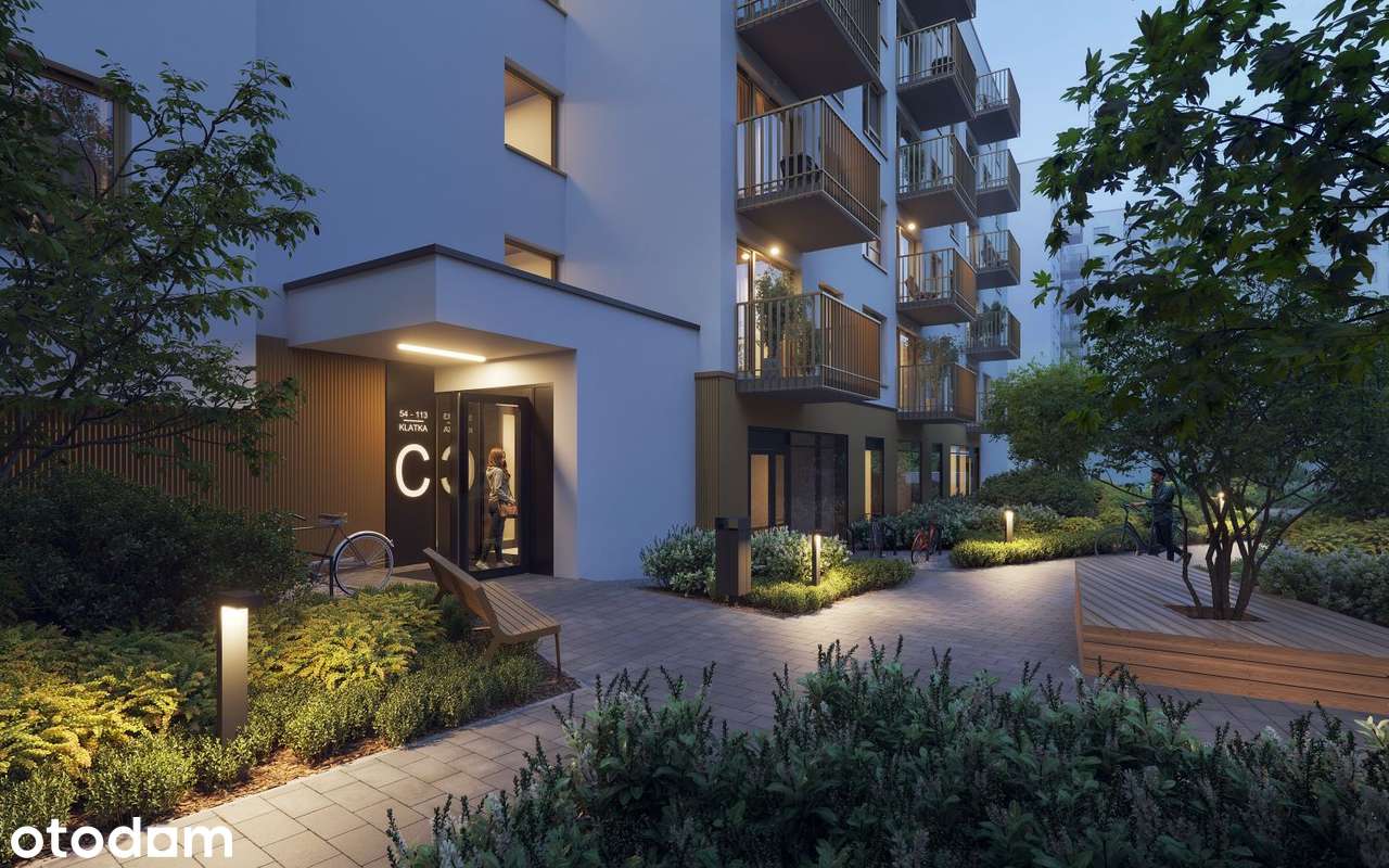 2-pokojowe mieszkanie 37m2 + loggia Bezpośrednio