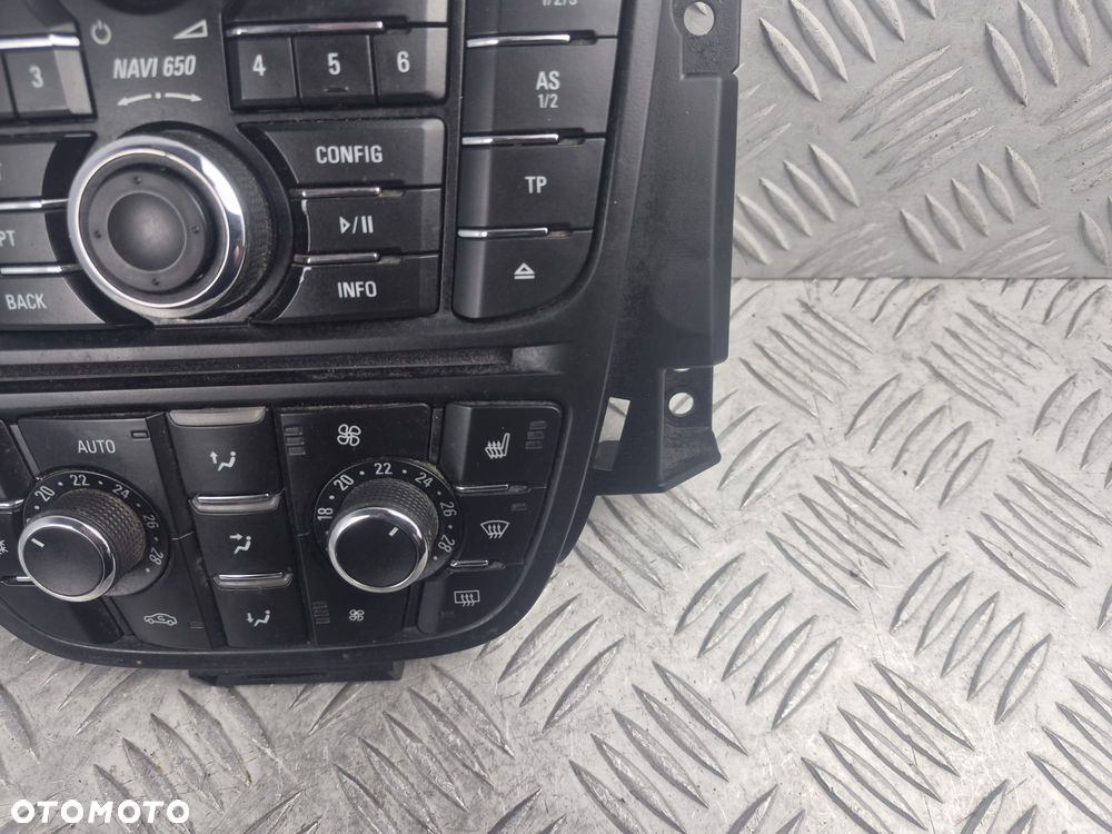 Stacja multimedialna Opel Astra J 13406665 - 5