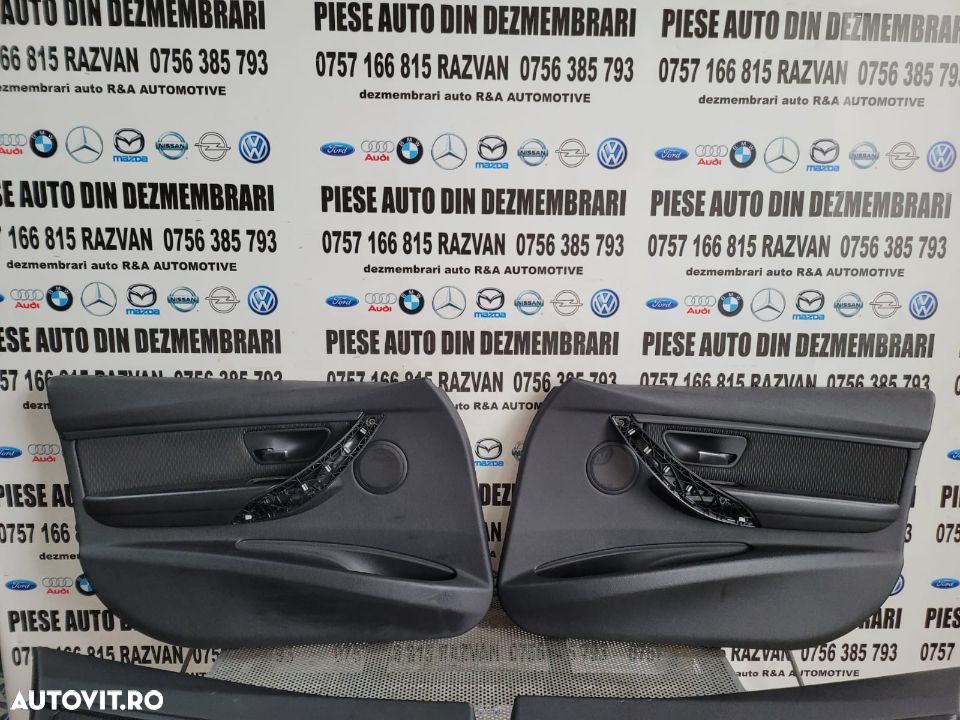 Fata Usa Tapiterie Usa Fata Spate BMW F30 Volan Stanga Europa Livram Oriunde In Tara - 2