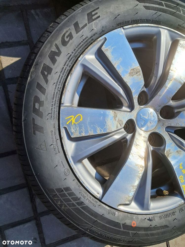 peugeot 2008 i felgi aluminiowe 16" koła lato 195/60r16 9678398177 25r - 2