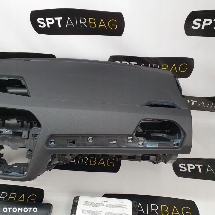 VOLKSWAGEN TIGUAN II 2 5NA DESKA ROZDZIELCZA KONSOLA KOKPIT PULPIT PODUSZKI AIRBAG AIR BAG PASY KIT SET - 13