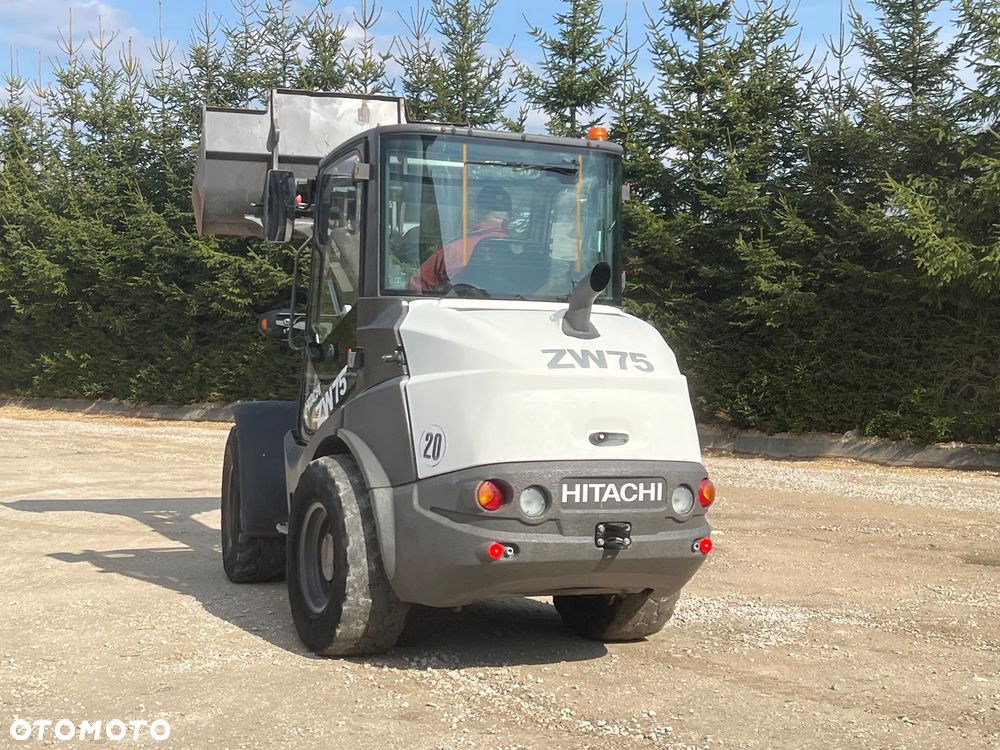 Hitachi ŁADOWARKA HITACHI ZW75 szybkozłącze hydr. Łyżka widły Cat 906 907 908 Deutz Volvo Liebherr Zw 75 5ton szybka jazda! MECALAC Jcb - 17