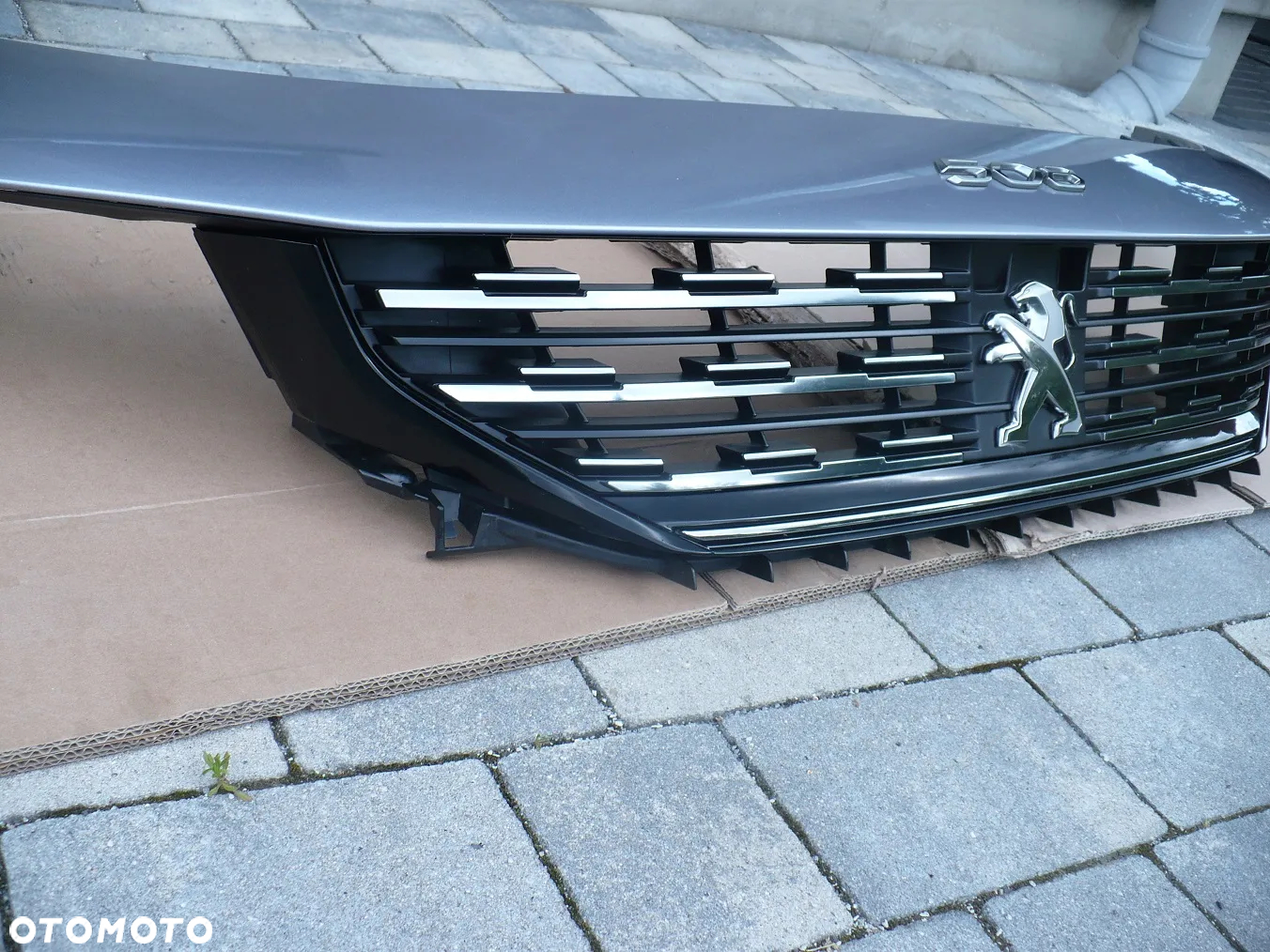 peugeot 508 II 18- model R8 bleda atrapa-grill ORYGI. - 7