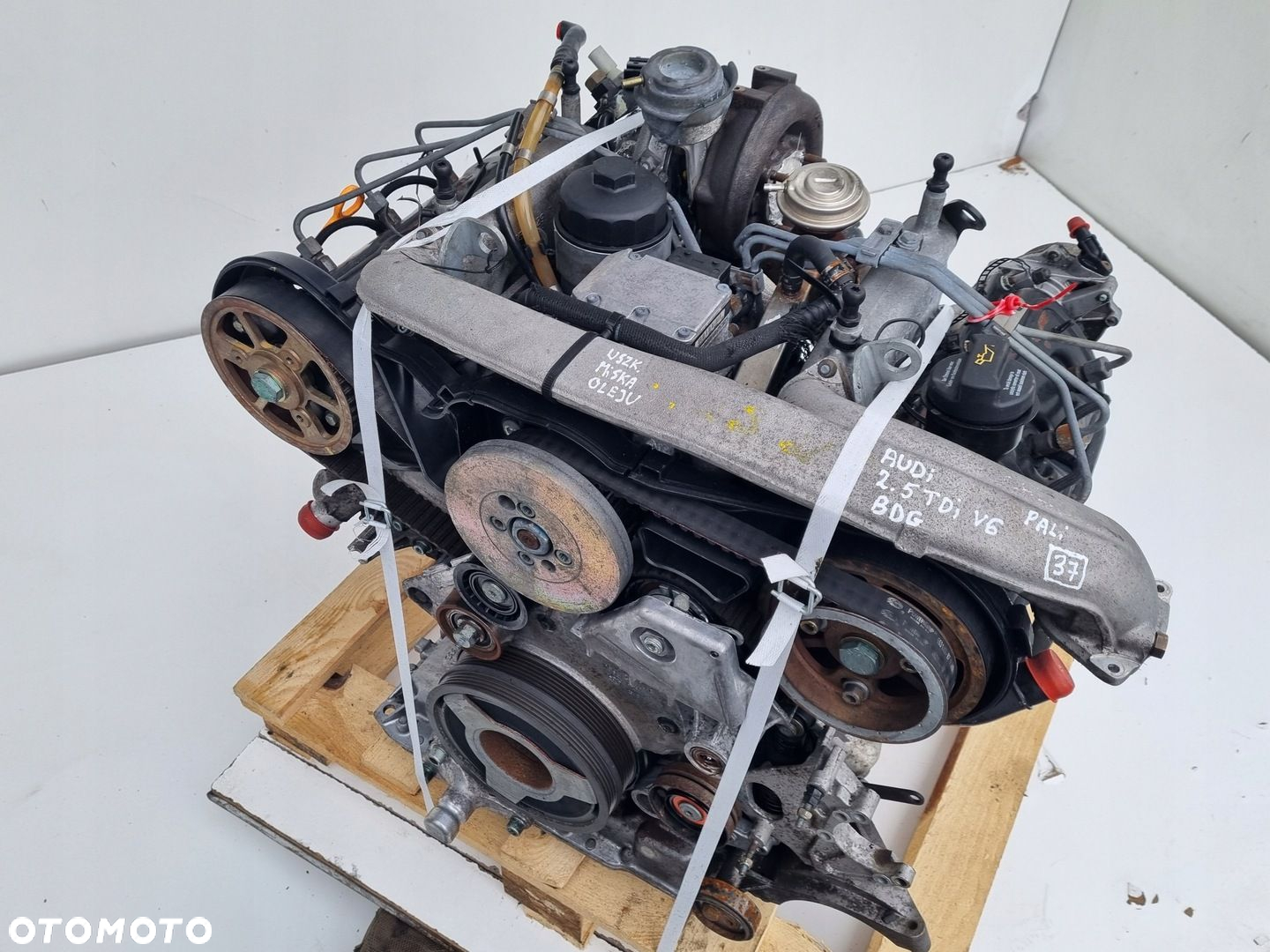 SILNIK KOMPLET Audi A4 B7 2.5 TDI 163KM pali BDG - 9