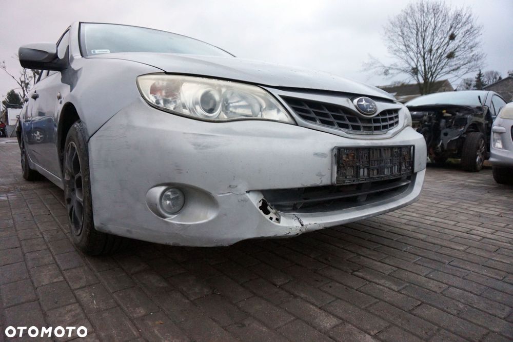 MASKA ZDERZAK BŁOTNIKI LAMPY IMPREZA III GH C6Z  SUBARU 2007-2011 SREBRNY PRZÓD KOMPLETNY - 6