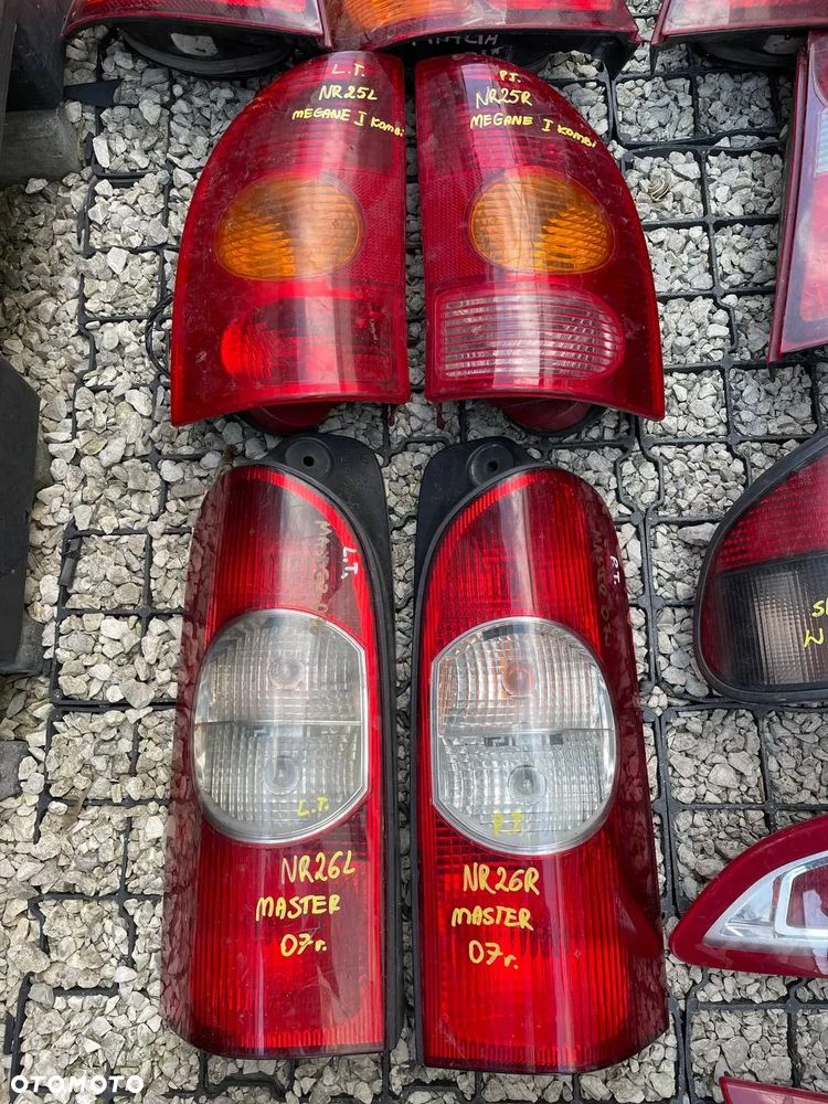 RENO LAMPY TYŁ LEWE PRAWE RENAULT LAMPA TYLNIA LEWA PRAWA - 26