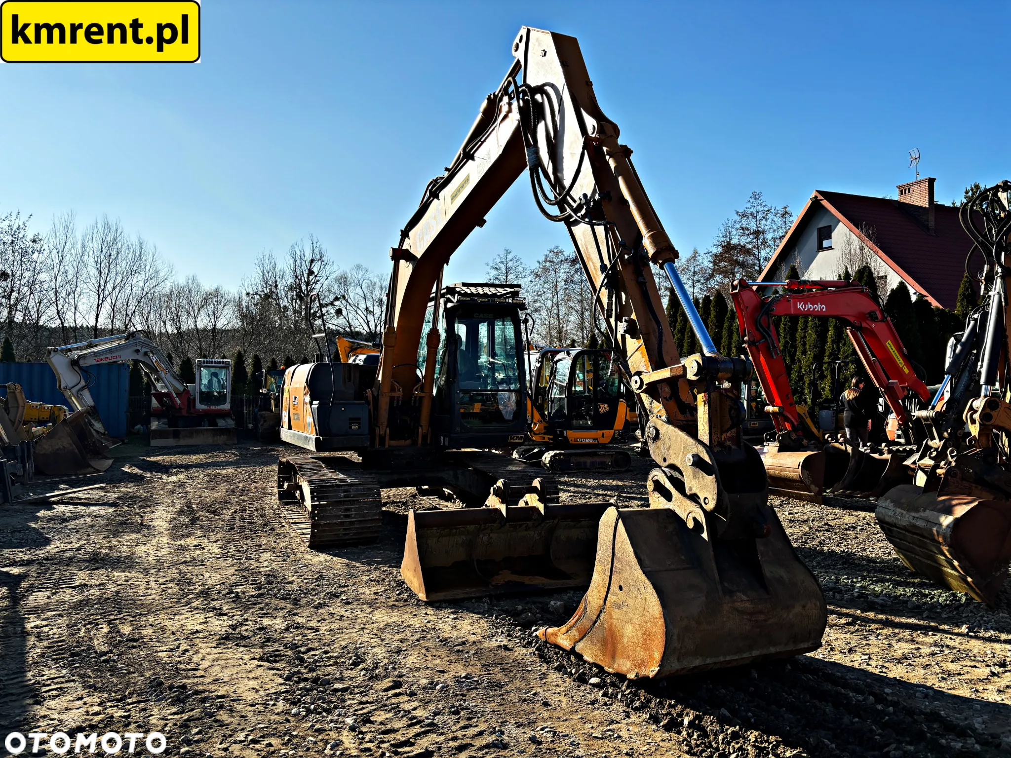 Case CX130B KOPARKA GĄSIENICOWA 2009R. | JCB JS 130 145 CAT 311 VOLVO ECR 140 - 12