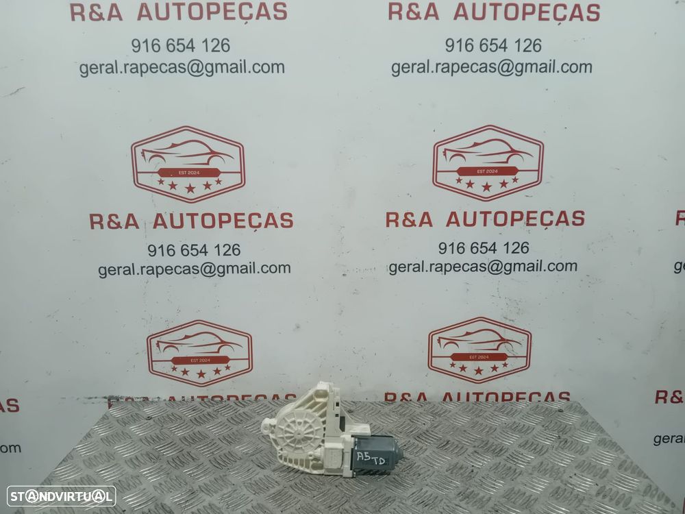 Motor de Elevador Vidro Porta Frente Esquerdo Audi A4 B8 8K0959801A Original - 5