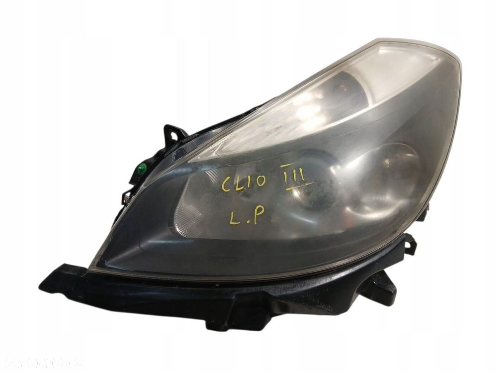 lampa lewa przednia przód renault clio iii 8200261610 89900161 - 1