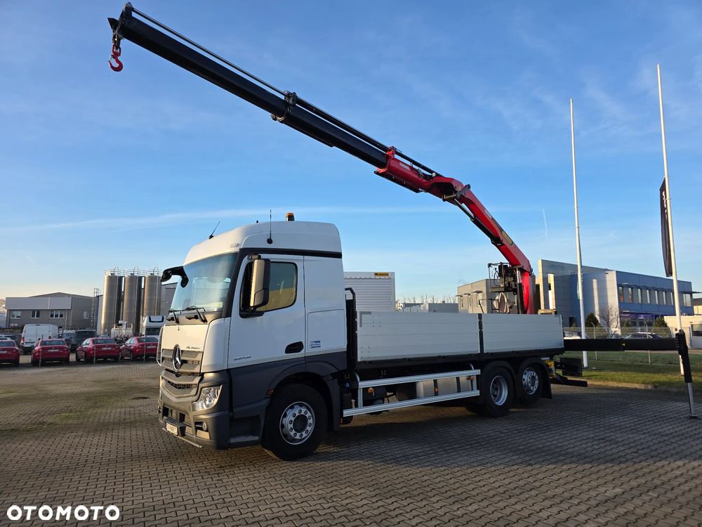 Mercedes-Benz Mercedes-Benz ACTROS 2546 6x2 460 KM E6, SKRZYNIA HDS PALFINGER PK 20.501 L TEC3