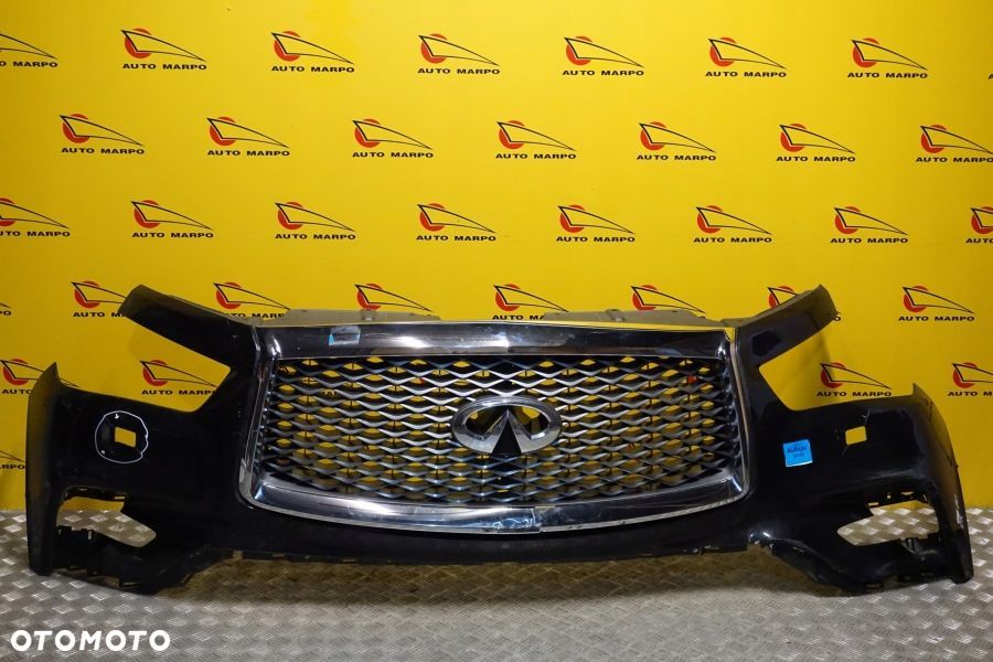 INFINITI QX80 2018 2019 2020 Zderzak Przód Przedni Atrapa Grill USA - 2