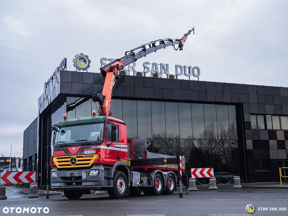 Mercedes-Benz ACTROS 2648 6x4 PALFINGER PK 29002 Fly JIB Euro 5 Wciągarka HDS Żuraw - 1