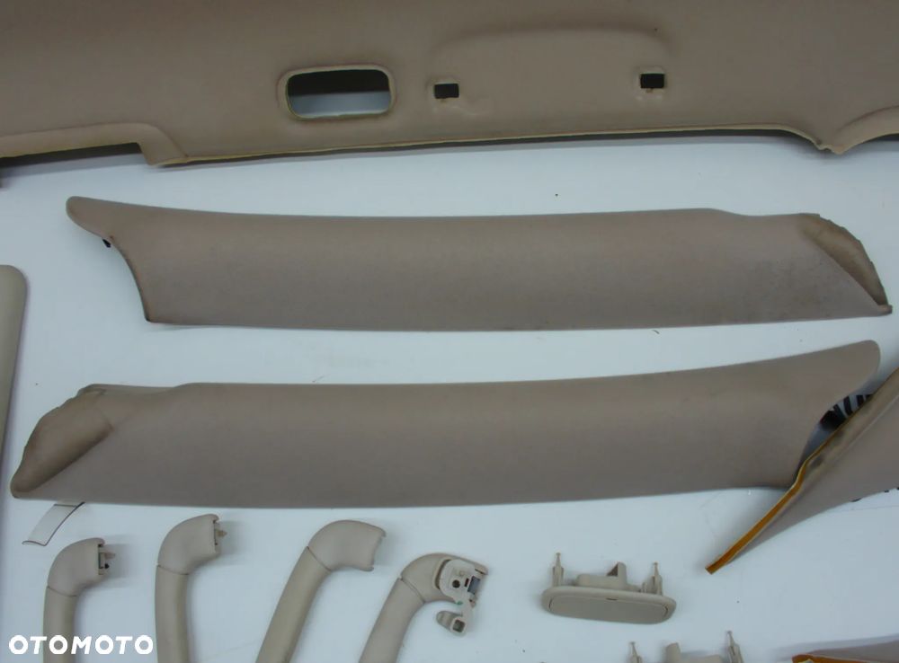 Saab 9-5 Aero Podsufitka boczki osłona komplet części - 5