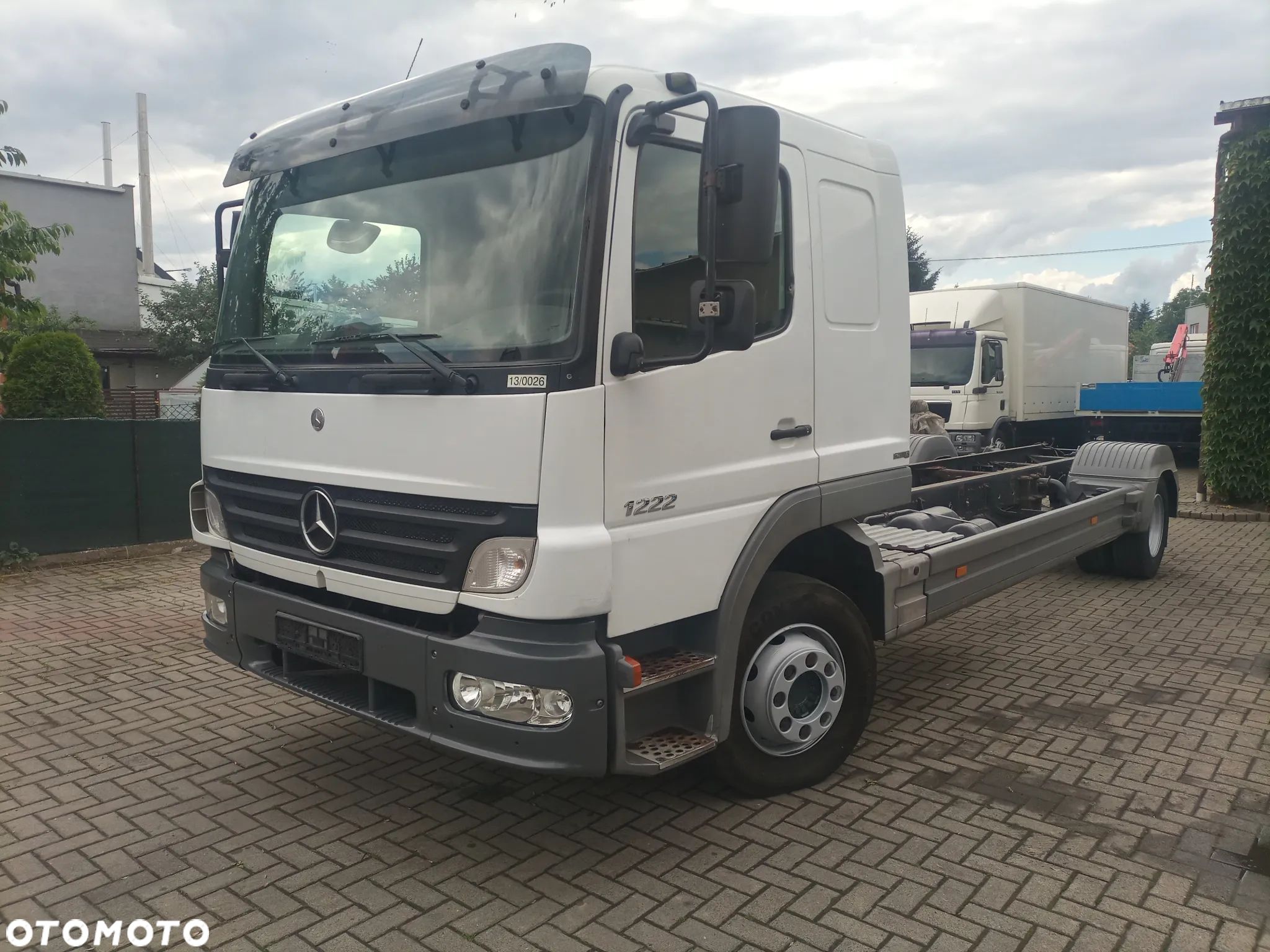 Mercedes-Benz Atego 1222 EURO 5 Sypialka Klimatyzacja rama 7,2m - 1