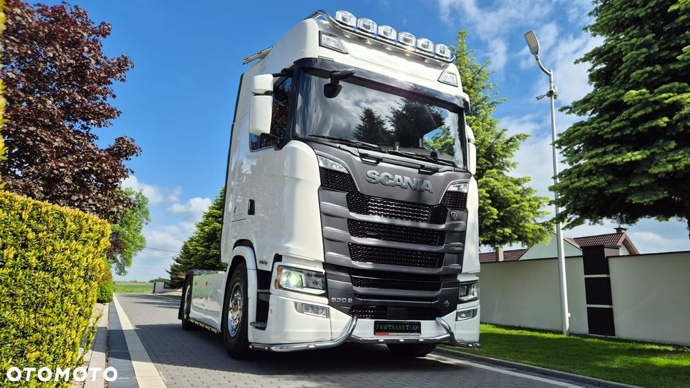 Scania SCANIA///V8///S530///2022/// EURO6///FULL LED///ZABUDOWY MIĘDZYOSIOWE///NAWIGACJA/// WYŚWIETLACZ OBCIĄŻENIA/// STAN BARDZO DOBRY - 11