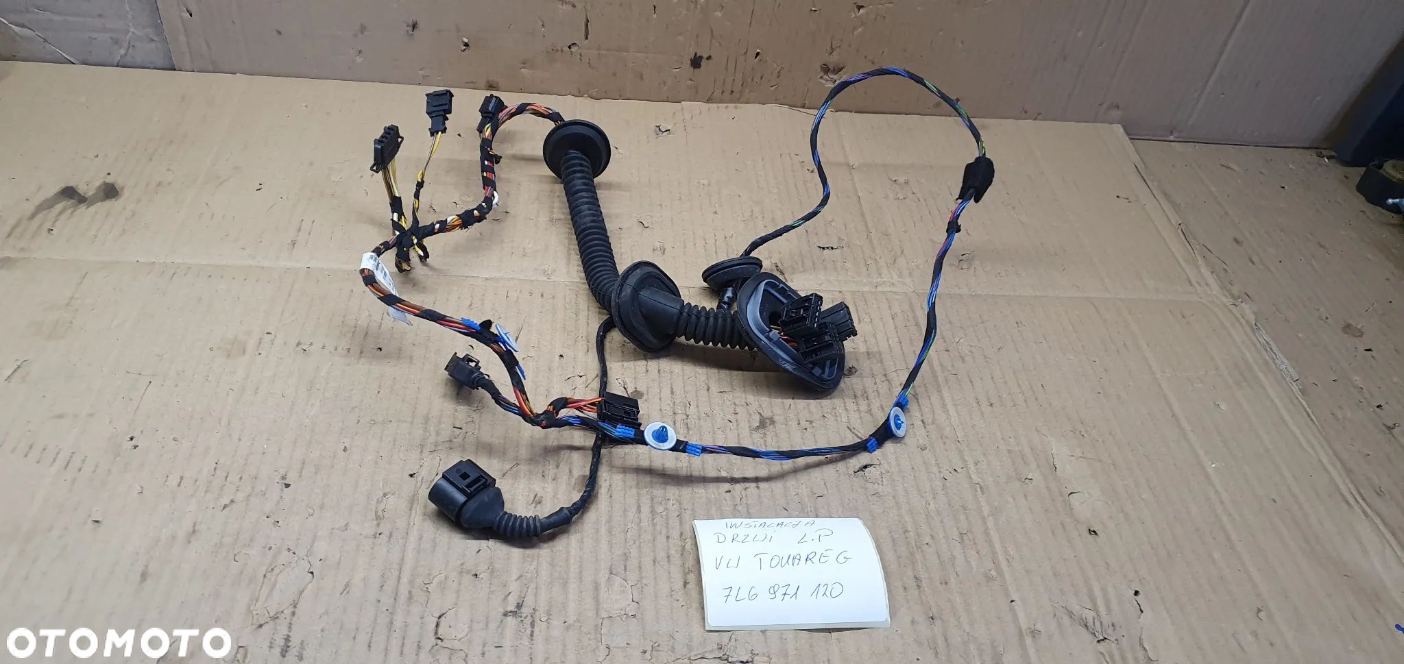 Wiązka instalacja drzwi lewy przód VW Touareg 7L6971120 - 1