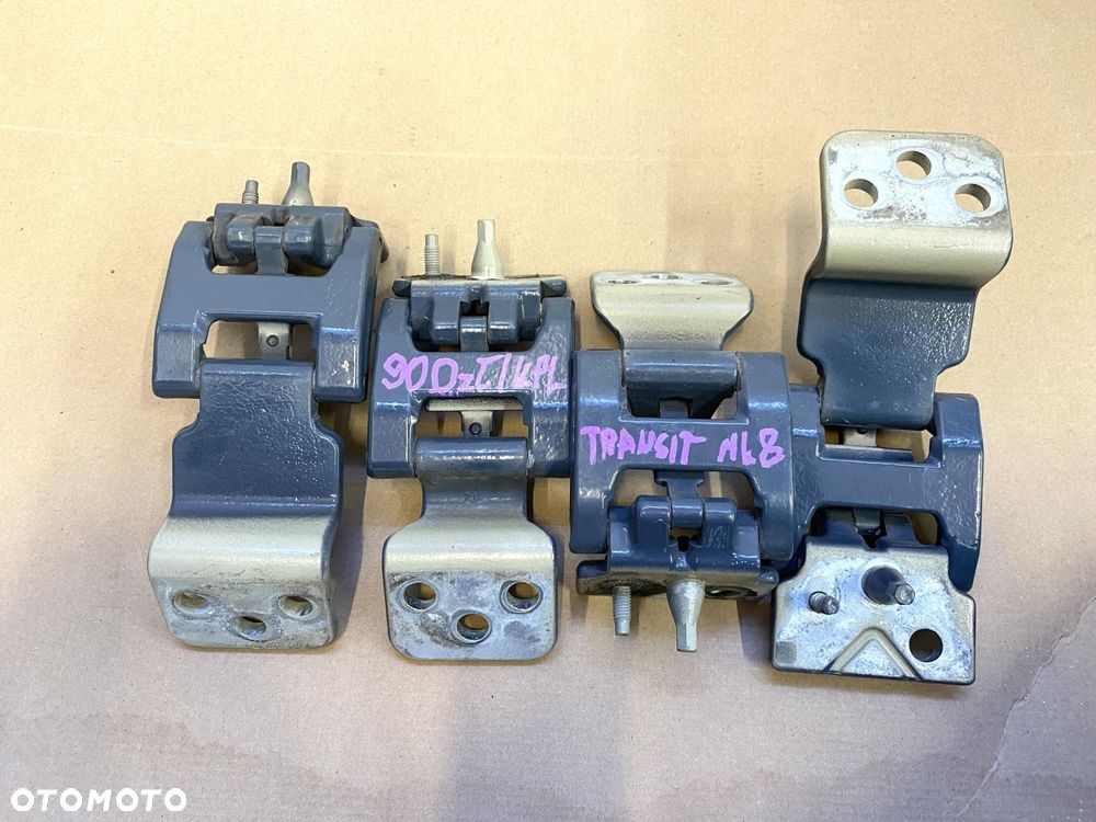 FORD TRANSIT MK8 LIFT 14- ZAWIASY DRZWI TYŁ 270 JAK NOWE KK41-V42983-BB - 1