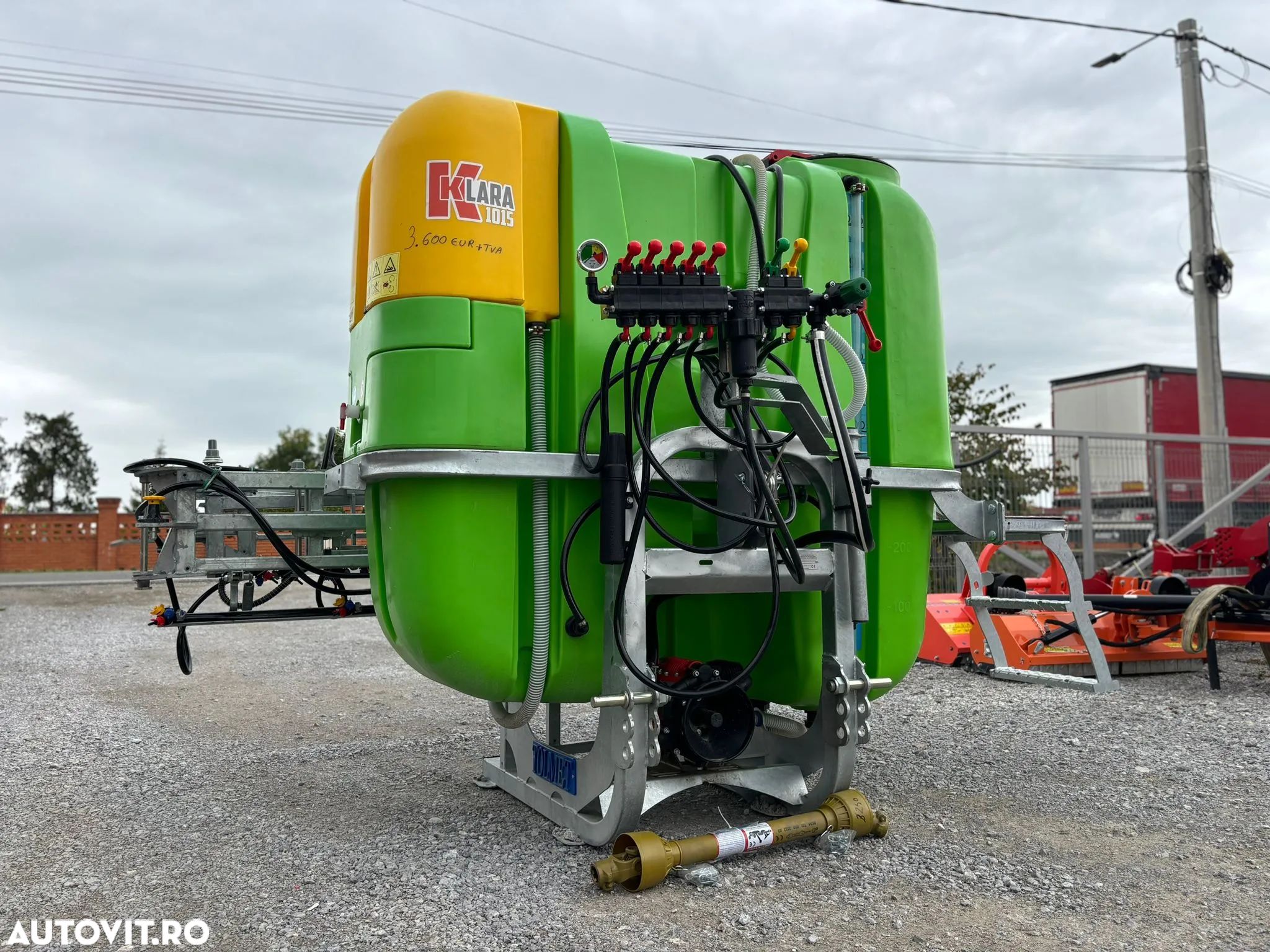 TOLMET TOLMET Instalatie de erbicidat Klara 1000L/15M - 1