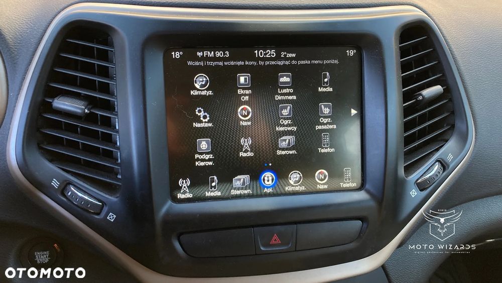 Polskie Menu USA EU Lampy JEEP Wagoneer Grand Cherokee WK2 WL Wrangler RAM DODGE Charger Durango Challenger CHRYSLER Pacyfica - 6