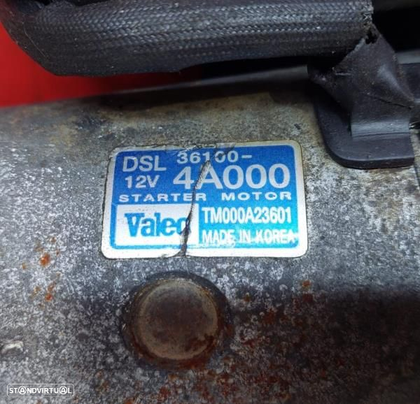 Motor De Arranque Hyundai H-1 Caixa (A1) - 4