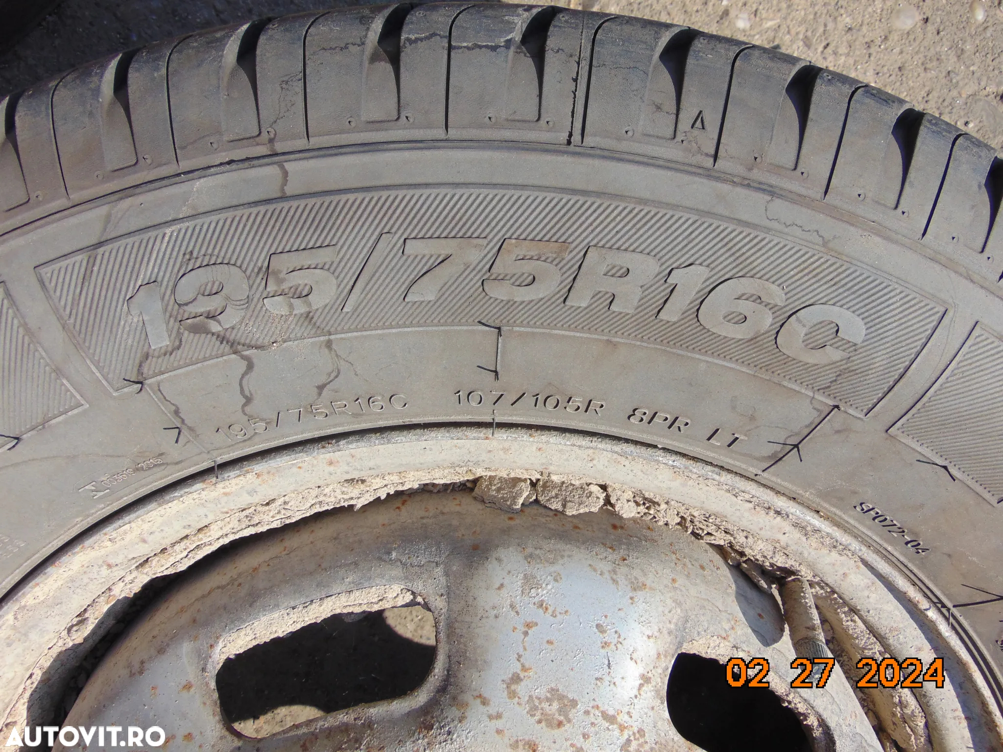 Jante Iveco Daily r16 set jante iveco r16 cu anvelope - 5