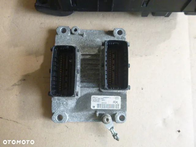 ZESTAW STARTOWY STACYJKA KOMPUTER IMMOBILIZER LICZNIK OPEL CORSA D 1.2 16V - 3