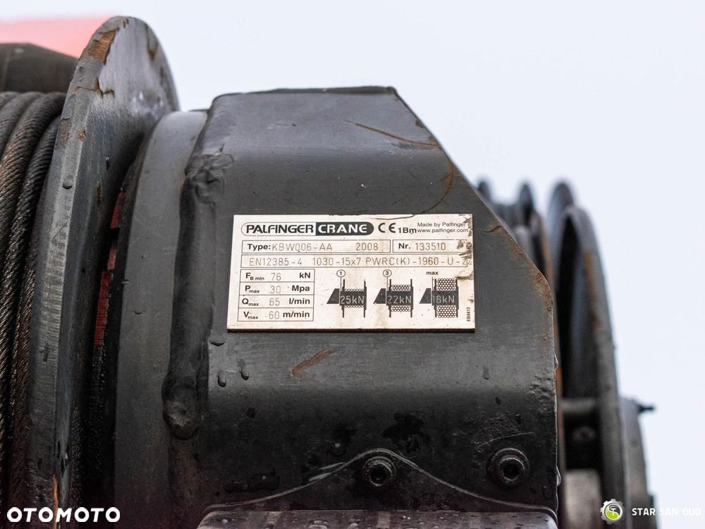 MAN TGS 33.400 6x4 PALFINGER PK 29002 HDS Żuraw Wciągarka Ciągnik - 19