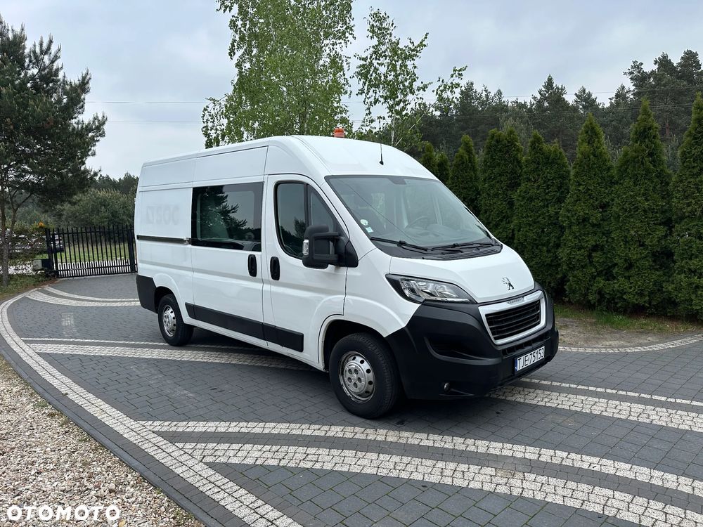 Peugeot Boxer Doka Brygadowka 7 os. L2H2 137000km! - 1