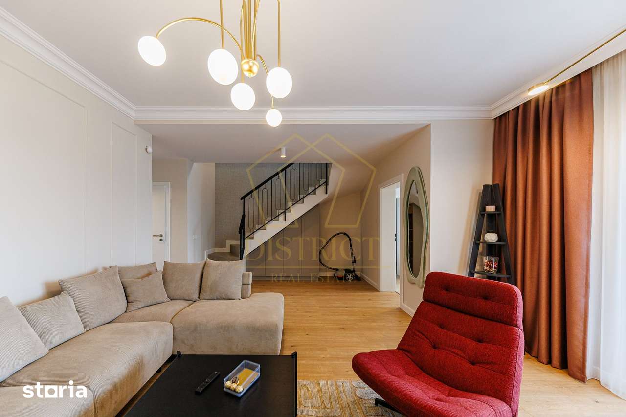 Duplex modern cu 3 camere despartit prin camera tehnica I Mosnita Noua - Imagine principală: 4/20