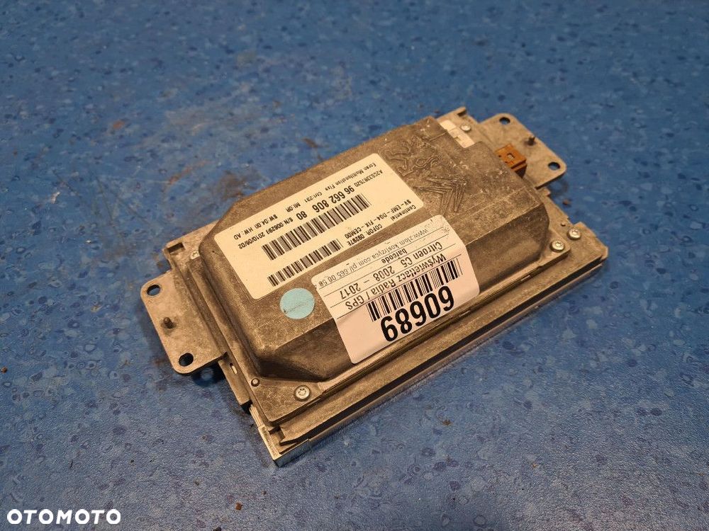 CITROEN C5 II  WYŚWIETLACZ RADIA / GPS 9666280680 KJC - 8
