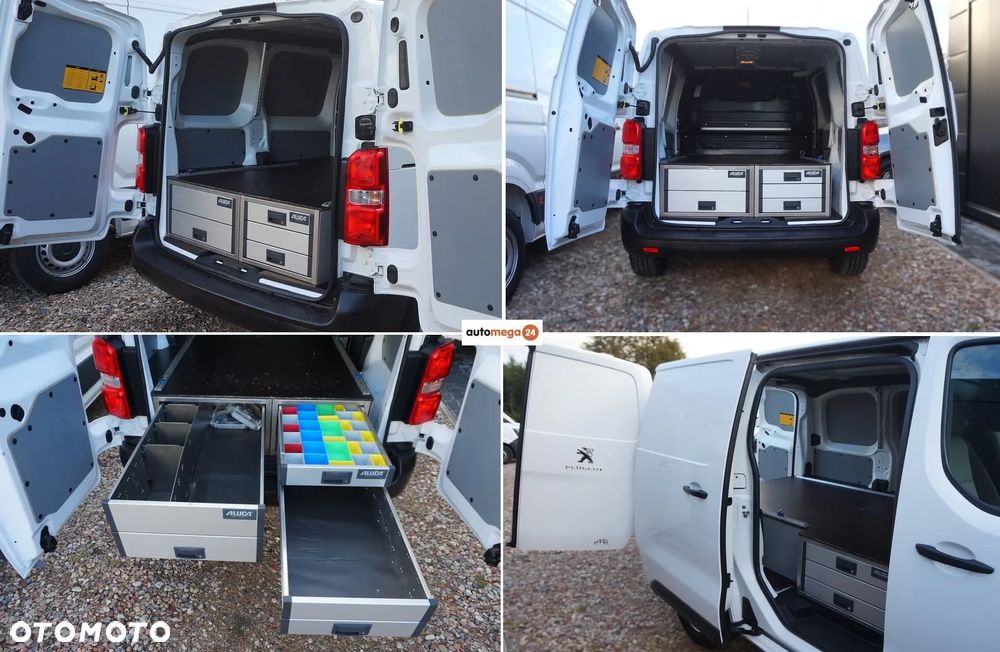 Peugeot EXPERT VAN 2.0HDI MOC122 WZMOCNIONY ŁADOWNOŚĆ 1513kg SILNIK 2.0HDI Euro6 ALUCA Niemiecka zabudowa paki - 40