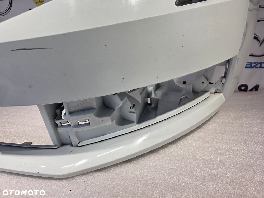 SKODA OCTAVIA 3 III LIFT 16- 5E0 ŁADNY ZDERZAK PRZEDNI PRZÓD NA SPRYSKI I BEZ PDC KOLOR BIAŁY NR 5E0807221N NR AUKCJI NZ2117 - 23