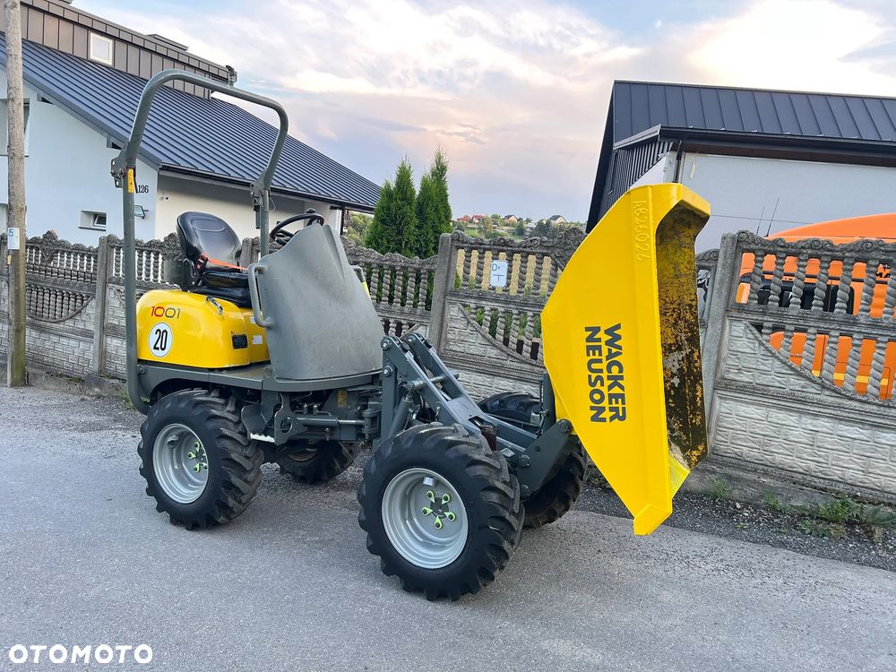 Wacker Neuson 1001 | Wozidło Budowlane | Wacker Neuson 1001 | 1 Tona | Wysoki Wysyp | 4x4 | Stan IDEALNY | Tylko 1200 MTG | - 9
