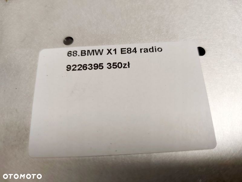 BMW X1 E84 RADIO CD PROFESSIONAL 9226395 - 7