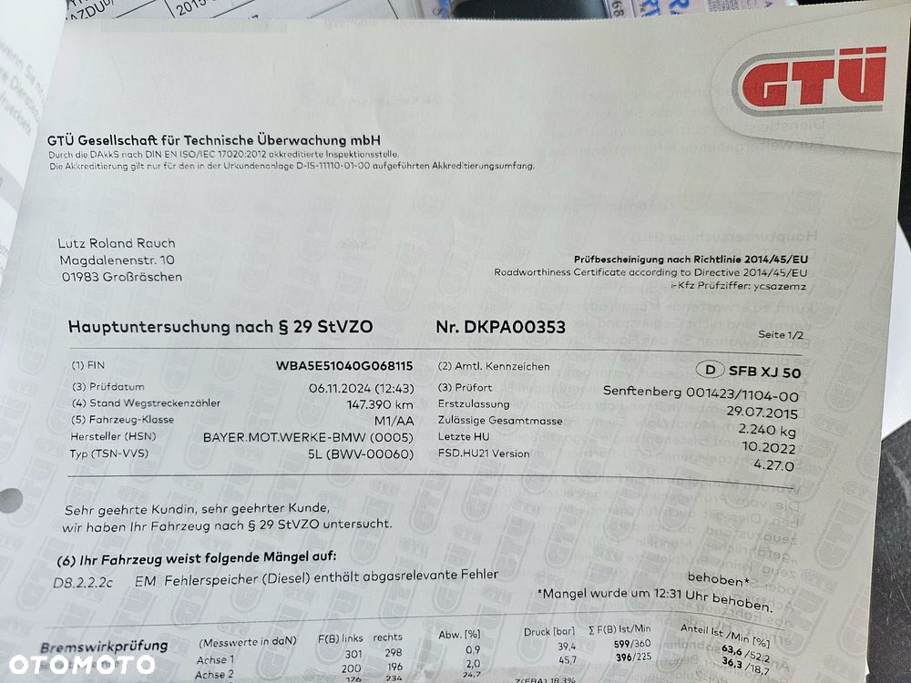 BMW Seria 5 520d Efficient Dynamics Edition Luxury Line - 39